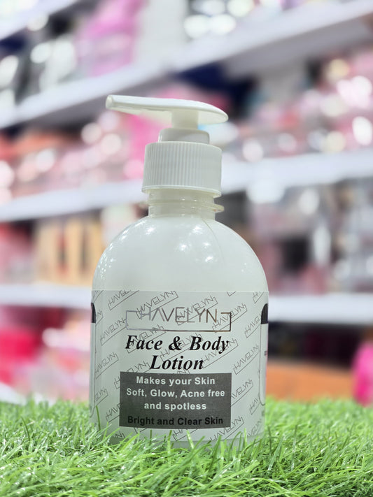 Havelyn Face & Body Lotion 250ml – Deep Hydration & Nourishment for Smooth, Radiant Skin